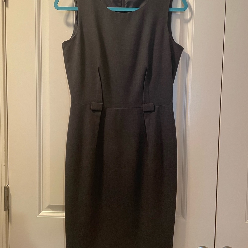 Calvin Klein Classic Gray Midi Dress